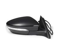 9 O 13 Fili Auto Power Riscaldato Fold Indicatori Direzione Gruppo Specchio Laterale Per Vw Per Passat Cc 2008 2009 2010 2011 2012 2013 2014-2018 Specchietto Elettrico Retrovisore(9 Wires Black R)