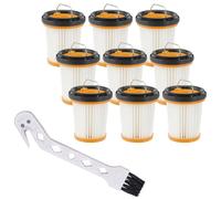 9-Pack HQRP Staccabile Polvere Coppa Filtro per Shark ION W1 S87 VAC Detergente