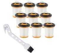 9-Pack Polvere Coppa Filtro per Shark ION W1 S87 WV200 WV201 WV205 WV220, #