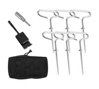 9 Pack Sabbia Pioli per Durata Un Chiodo Multiposo Tipo Pesante PEGS Accessori Esterni Esterni.