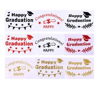 9 PC Adorini decorativi per feste creative Bronzing Decoration adesivi