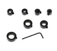 9 Pcs Bit Depth Control Drill Stop Collar for Woodworking Drills