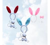 9 Pcs Costume Con Orecchie Di Animale Assichi Capelli Per Bambini