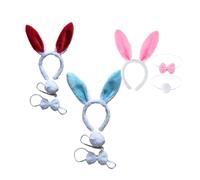 9 Pcs Costume Coniglietta Da Coniglio Accessori Per Capelli Ragazze