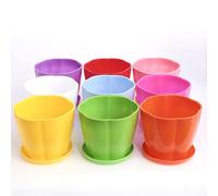 9 PCS Fioriera in Plastica Decorazione Pentola Di Graziosi Vasi Da