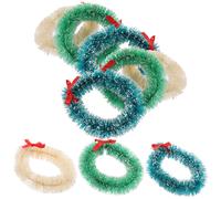 9 Pcs Ghirlanda Decorativa Appesa Mini Ghirlande Corona Simulata