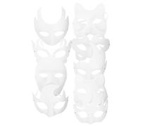 9 Pcs Mascherina Carnevale Maschere Di Carta Fai Da Te Mascherate