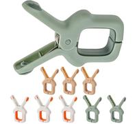 9 Pcs Mollette Per Bucato Panni Molletta Da Clip Di Asciugatura Dei Vestiti