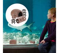 9 Pcs Ornamenti Acquario Decorazioni Per Grotta L'allevamento Dei Pesci