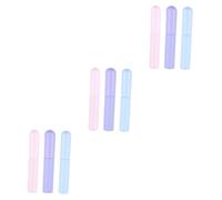 9 Pcs Pennello Per Labbra Balsamo Per Le Labbra Kit Per La Cura Della Pelle Trucco Labbra Tinta Labbra Lip Gloss Punta Del Pennello Pulitore Per Pennelli Per Trucco Ciotola DRESSOOS