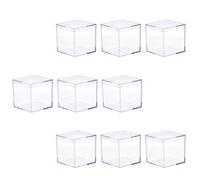 9 Pcs Scatole Per Caramelle Scatoline Snack Piccoli Contenitori Trasparenti