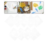 9 Pcs Stencil Per Dipingere Sui Muri Verniciatura Spruzzo Decorativi