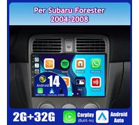 9'' Per Subaru Forester 2004-2008 Navigation Car Play Autoradio GPS Android 14.0