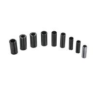 9 Pezzi Bit del Router Chuck Collet Adapter, Supporto per Fresa per Boccola Spaccata Strumento per La Lavorazione del Legno