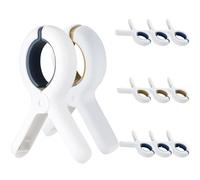 9 Pezzi Clip per asciugamani da spiaggia, Mollette da Bucato Antivento, grandi, per Telo Mare per lettini da sole per vacanze piscina