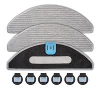 (9 pezzi) Combo i5+ Panni e stoppini per mocio compatibili con iRobot Roomba Combo j5, Combo j5+, Combo i5, Combo i5+ Robot Aspirapolvere e Mocio, Panni di ricambio in microfibra per mocio Accessori