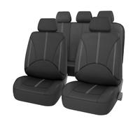 9 Pezzi Coprisedili In Pelle Premium Set per Mazda 2 DE 2007-2014 | Rinnova gli interni della tua auto. Ecopelle texturizzata di alta qualità con eleganti cuciture bianche a contrasto.