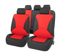 9 Pezzi Coprisedili In Pelle Premium Set per Mazda 2 DJ/DL 2014-2026 | Rinnova gli interni della tua auto. Ecopelle texturizzata di alta qualità con eleganti cuciture bianche a contrasto.
