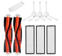 9 pezzi di accessori di ricambio per Xiaomi Dreame F9 per Mijia 1C 2C 1T STYTJ01ZHM STYTJ02ZHM Robot aspirapolvere, 2 spazzole a rullo 3 filtri 3 spazzole laterali 1 spazzola per la pulizia