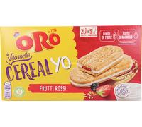 9 pezzi di cereal yo ai frutti rossi vitasnella ricchi di fibre - 253 gr x 5 mon