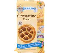 9 pezzi di crostatine cacao mulino bianco x10 - 400 gr