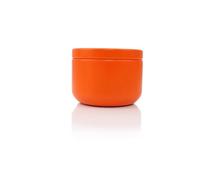 9 pezzi di lattine di metallo rotonde for candele, barattoli for candele, barattoli for candele fai da te, barattoli for candele da 50 ml, olio essenziale, incenso, scatola da viaggio(Orange)