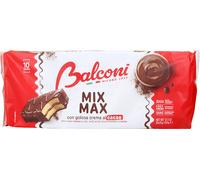 9 pezzi di merendine balconi mix max cacao con crema al cacao - 10 pz
