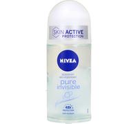 9 pezzi di nivea deo roll on pure invisible ml.50
