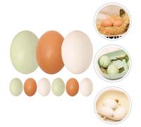 9 pezzi di simulazione di Pasqua Decorazioni di uova di Pasqua Eggs Fine