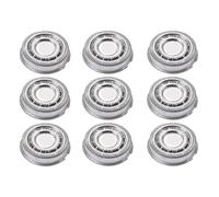 9 Pezzi Di Testine Di Ricambio For Rasoio SH90, Compatibili Con Philips, Compatibili Con Norelco, Serie S9000 RQ12 Antiruggine