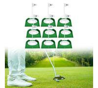 9 pezzi golf mette una tazza portatile a formazione di allenamento putter