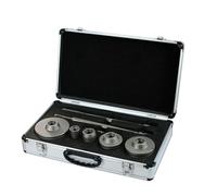 9 Pezzi In Cemento Armato Set Di Seghe A Tazza, Per Calcestruzzo Set Di Punte Da Trapano Con 30 40 65 80 100 MM Fresa Per Sega A Tazza E Punta SDS Plus Max Gambo Per Pareti in Mattoni Di Cemento