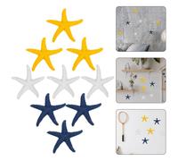 9 pezzi in resina marina stella artificiale decorazione stella marina