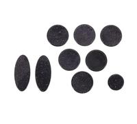 9 Pezzi Inserti Pulsanti Sassofono in Pietra Blu, per Alto e Tenore | Sostituzione Rapida, Installazione Semplice, Colore Nero, Finitura Elegante, Accessori per Strumenti Musicali