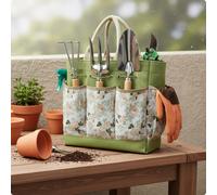 9 Pezzi Kit Giardinaggio 9 Pezzi Antiruggine per Orto, Giardinieri,