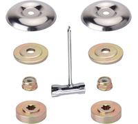 9 Pezzi Lama Dado Fissaggio Kit, Parti Di Lavoro Del Decespugliatore, Accessori