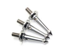 9 Pezzi Nel Acciaio Inox 3/8 di Pollice Punte per Treppiede per Punte per Terreni Più Morbidi per //Siri/Benro, Ecc.