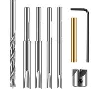 9 Pezzi Penna Trimmer Kit Con 86.4cm da Taglio Testa Robusto Falegnameria Mulino