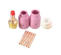 9 pezzi per torcia di saldatura TIG pezzi di ricambio per WP17 WP18 WP26 set len