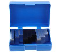 9 Pezzi Set Cubi Metallici, Alluminio Ferro Plastica | Confronto Densità e Misurazioni Accurate, Uso in Istituti di Ricerca e Fisica, per Studenti
