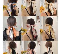 9 pezzi Set di fasce per capelli e scrunchies con motivi di frutta per donne, eleganti fasce per la testa, turbanti, fasce per sudore, accessori per capelli autunnali e invernali per donne, fiocchi pe