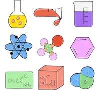 9 Pezzi Spille Scientifiche Spille Laboratorio Chimica Formula Molecolare Scienza Spille Distintivi Per Vestiti Borsa Zaino Berretto