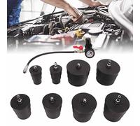 9 Pezzi Turbo System Leakage Tester Turbocompressore Air Pressure Boost Leak Test Kit con Manometro Tester