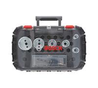 Bosch Set di seghe a tazza Progressor for Wood and Metal, Set di 9pz. sanitari 20 - 64mm Quantità:1