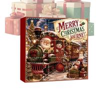 9 Pieces Desk Figurines Collectible Decors - Christmas Countdown