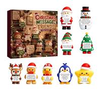 9 Pieces Desk Figurines Collectible Decors - Christmas Countdown