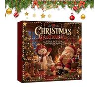 9 Pieces Desk Figurines Collectible Decors - Christmas Countdown