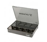 9 Pieces Organizer Modulare in PP Nero Scatola Porta Minuteria in Plastica