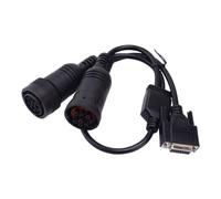 9 Pin & 14 Pin Connect Cable Fit For CAT ET-3 Diagnostic Adapter Tool 478-0235