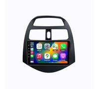9 Pollice Car radio Android 15 2 DIN Car Stereo per Chevrolet Spark Beat Matiz Creative 2010-2014 con Telecamera Posteriore/Wireless Carplay/BT/FM Radio/GPS/Mirror Link/Lettore multimediale(2+32G)
